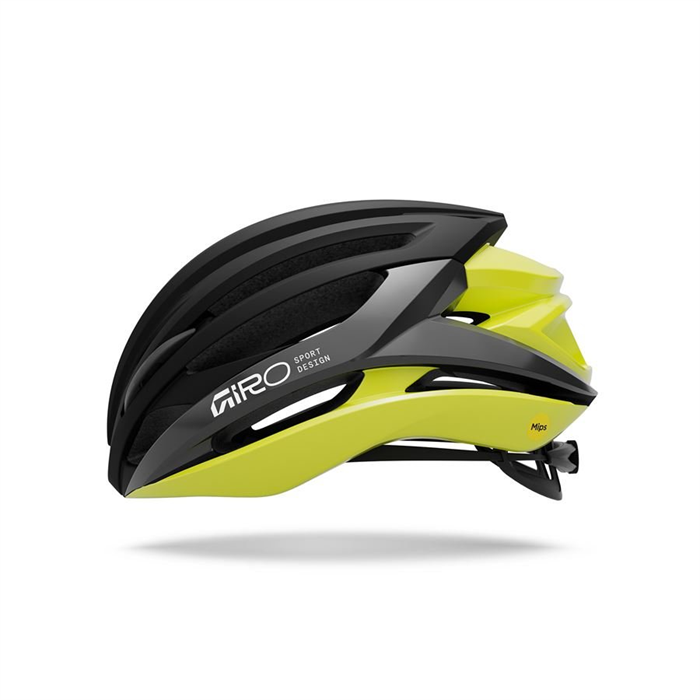 GIRO - Přilba SYNTAX MIPS Mat Black/Gloss Hi Viz Yellow M