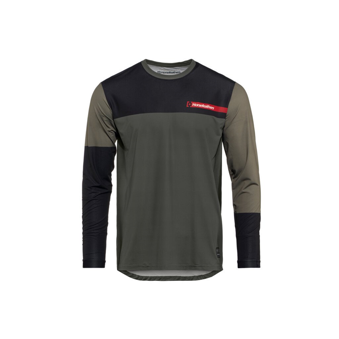 HORSEFEATHERS - TM069F dres pánský Quantum L/S chimera/walnut