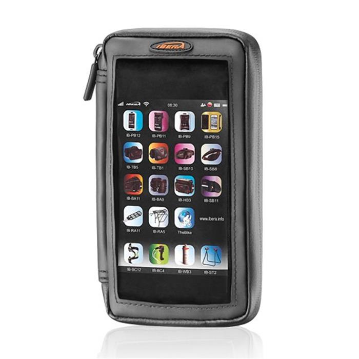 IBERA - 34452 - Pouzdro s peněženkou pro Smartphone 5-5.8"na představec IB-PB23