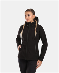 KILPI - Bunda dámská softshell RAVIA-W, černá