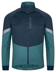 KILPI - Bunda pánská softshell ZAIN-M, tmavě zelená 