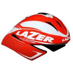 LAZER - Přilba TARDIZ red/white 