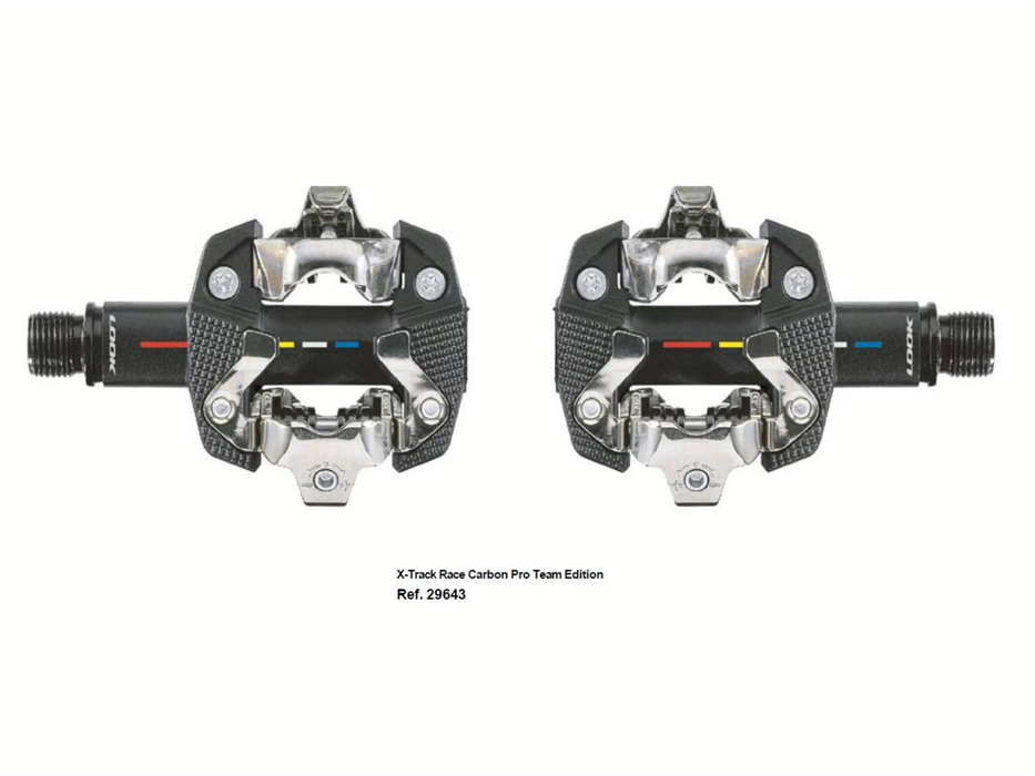 LOOK - Pedály MTB X-TRACK Race Carbon Pro Team