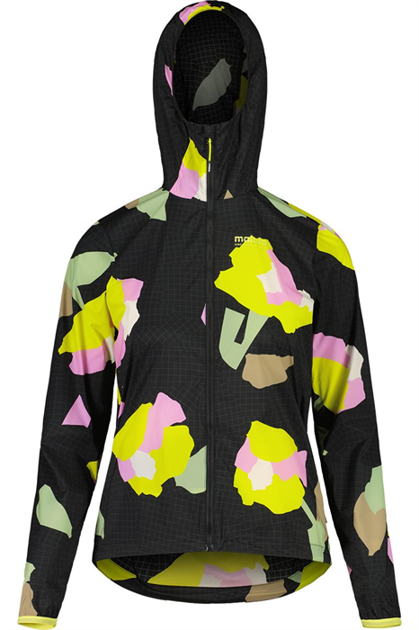 MALOJA - Bunda AlarisM/ deep black grid fieldflower