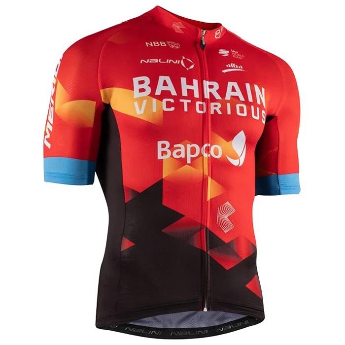 MERIDA - Bahrain Victorious - Dres krátký TEAM červený