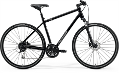 MERIDA CROSSWAY 100 Glossy Black(Matt Silver)