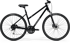 MERIDA CROSSWAY 100 Glossy Black(Matt Silver) W