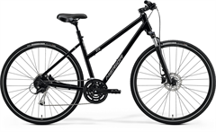 MERIDA CROSSWAY 100-LADY Glossy Black(Matt Silver)