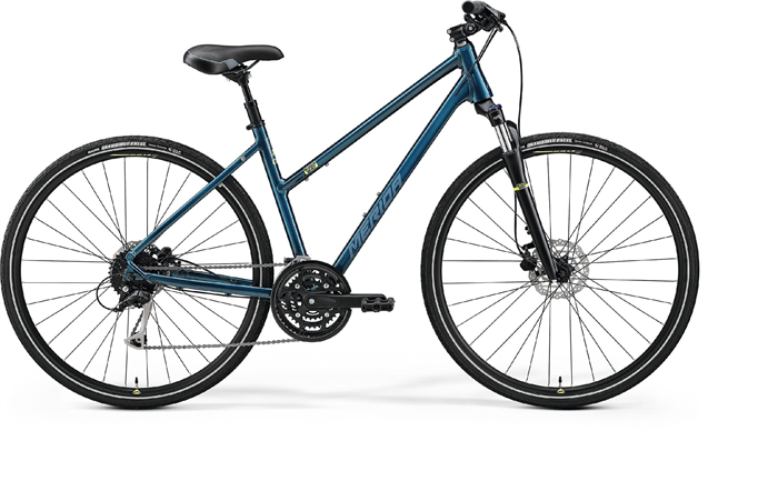 MERIDA CROSSWAY 100 Teal-Blue(Silver-Blue/Lime) W