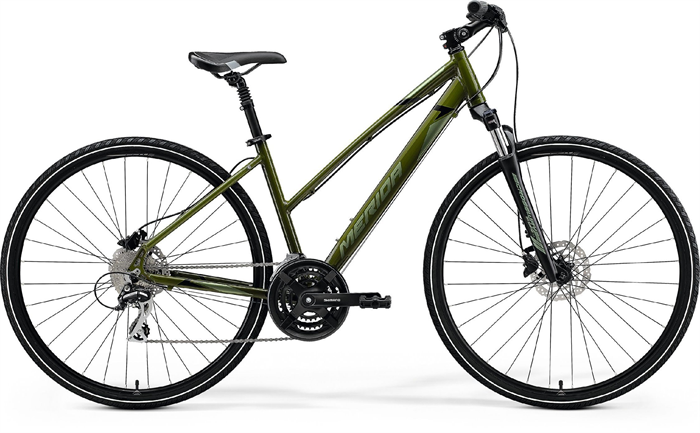 MERIDA CROSSWAY 20-D-LADY Moss Green(Silver-Green/Black)