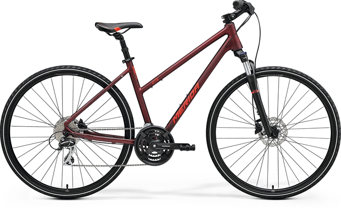 MERIDA CROSSWAY 20 Matt Burgundy Red (Red) W