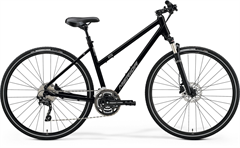 MERIDA CROSSWAY 300 Glossy Black(Matt Silver) W