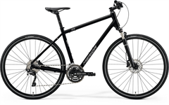 MERIDA CROSSWAY 500 Glossy Black(Matt Silver)