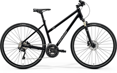 MERIDA CROSSWAY XT-ED-LADY Glossy Black(Matt Silver)