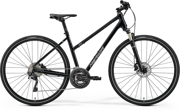 MERIDA CROSSWAY XT-EDITION Glossy Black(Matt Silver) W