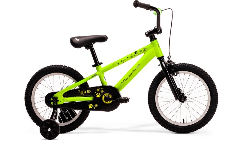 MERIDA M-BIKE KID 16 8" GREEN(BLACK) | Cyklopoint.cz