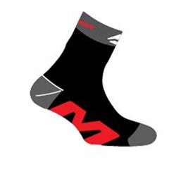 MERIDA - Ponožky   černo/červené