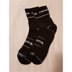 MERIDA - Ponožky černo-zelené  