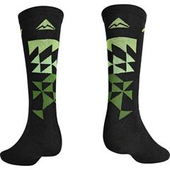 MERIDA - Ponožky  černo/zelené 