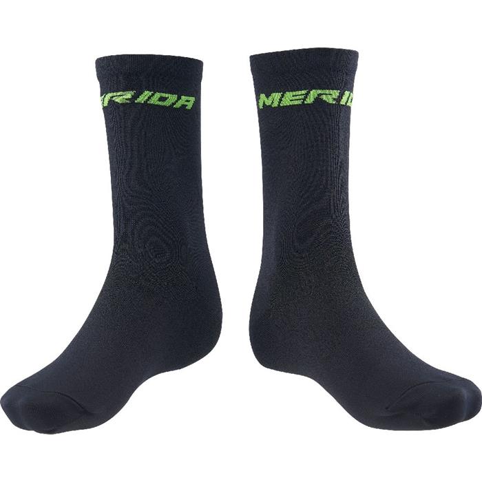 MERIDA - Ponožky CLASSIC černo/zelené