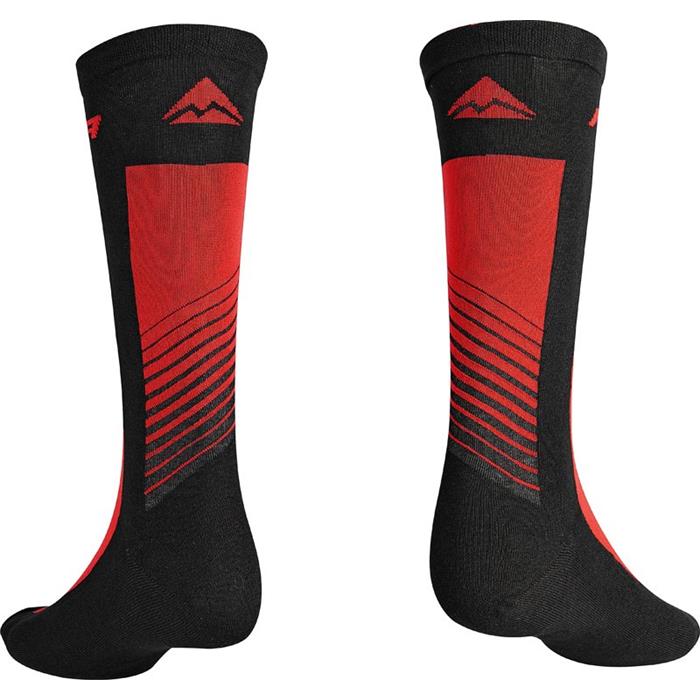 MERIDA - Ponožky Road černo/červené