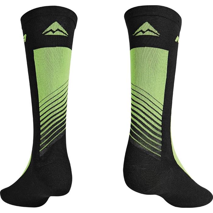 MERIDA - Ponožky Road černo/zelené