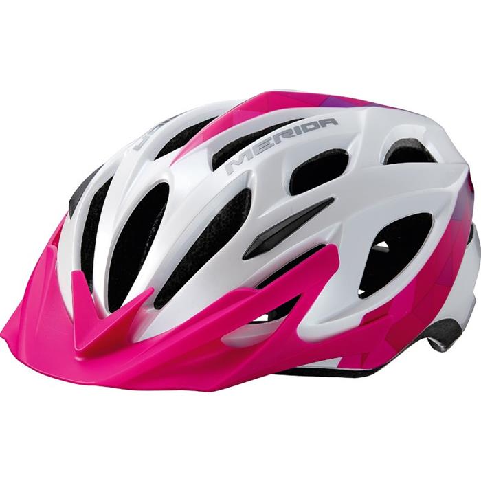 MERIDA - Přilba CHARGER white/pink