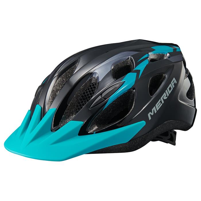 MERIDA - Přilba junior SHADOW black/blue 51-56cm