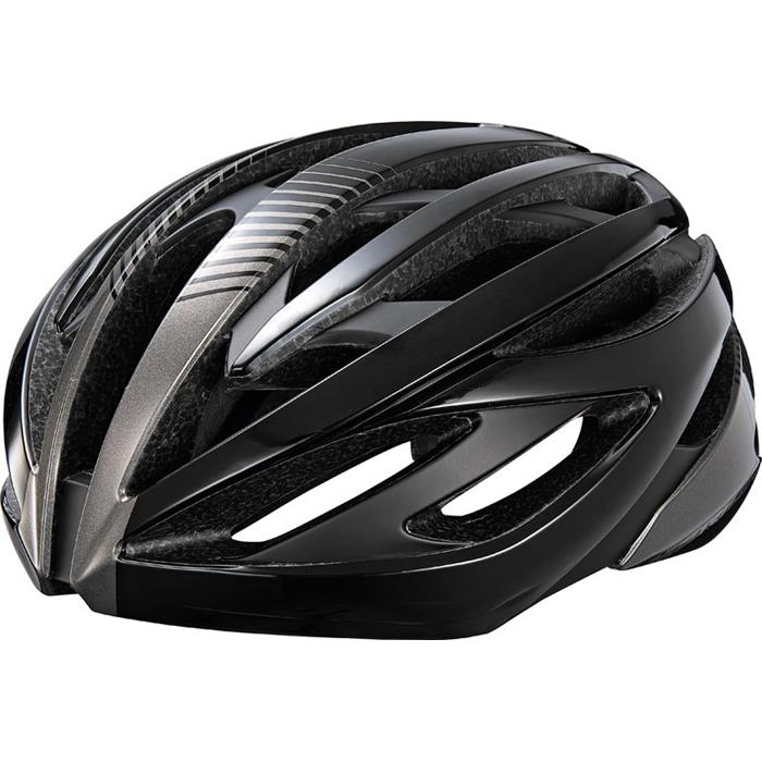 MERIDA - Přilba ROAD SL Black/silver 54-58cm