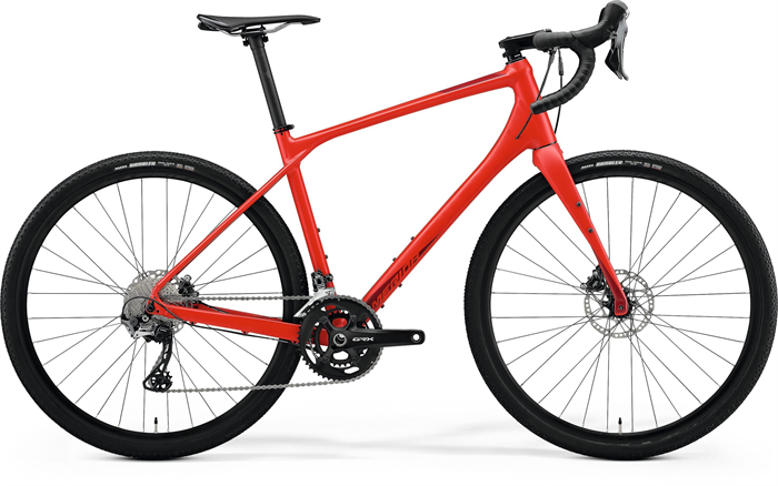 MERIDA SILEX 700 Matt Race Red(Glossy Dark Red)