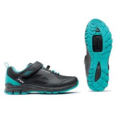 NW - Tretry dámské MTB Escape EVO černo-aqua modré 