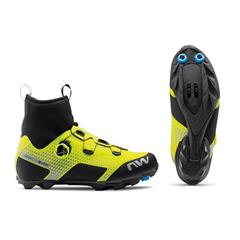 NW - Tretry zimní MTB Celsius XC Arctic GTX černo-žluté fluo 