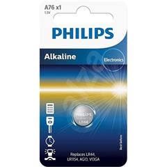 PHILIPS - baterie A76 (LR44) - A (1,5V) - blistr 1ks