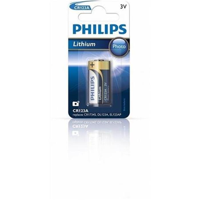 PHILIPS - baterie CR123A - L (3.00V) - blistr 1ks
