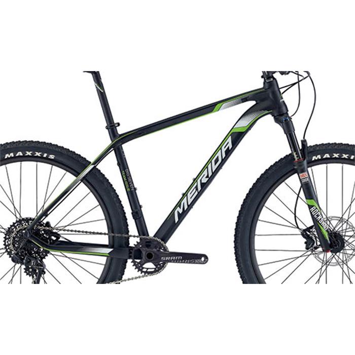 Rám BIG.SEVEN TEAM ISSUE Matt Black (green/white)