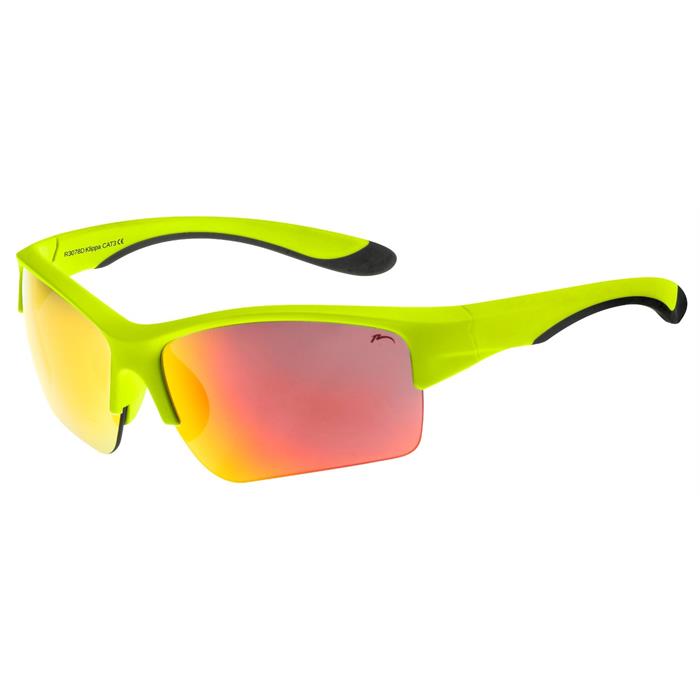 RELAX - Brýle dětské R3078D KLIPPA neon zelená mat/černá