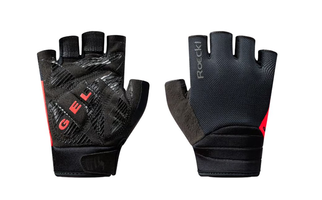 ROECKL - Rukavice krátké Itamos 3 9300 černo-červené