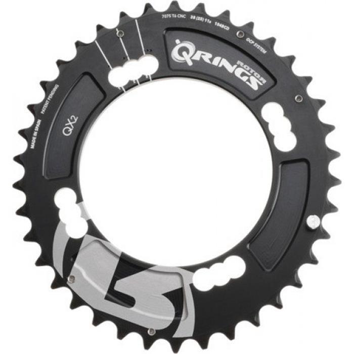 ROTOR - Převodník MTB QX2 39 BCD 96x4 XTR černý