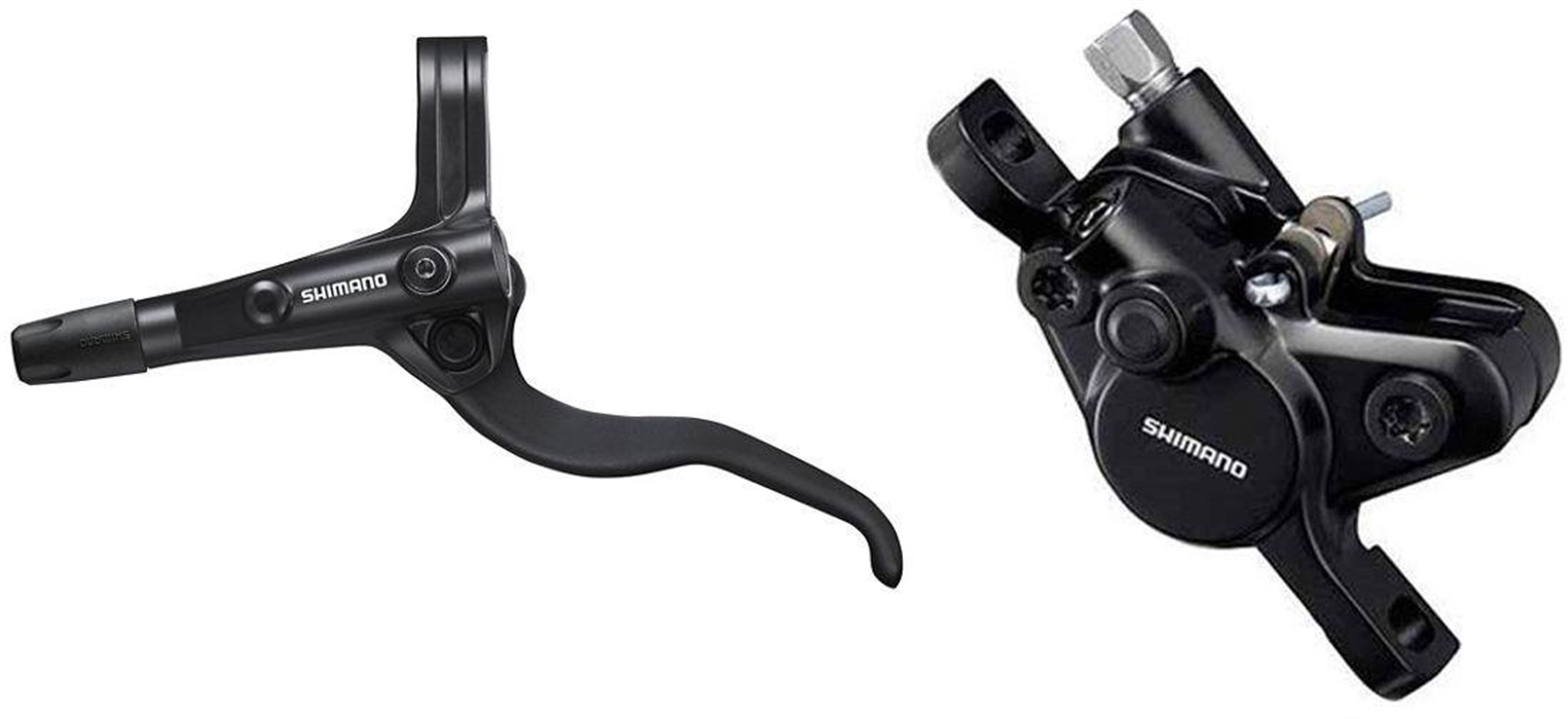 SHIMANO - Brzda kotoučová zadní komplet MT401 černá 170 cm