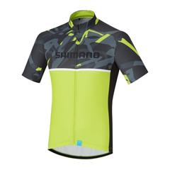 SHIMANO - Dres TEAM s kr.rukávem žlutý 