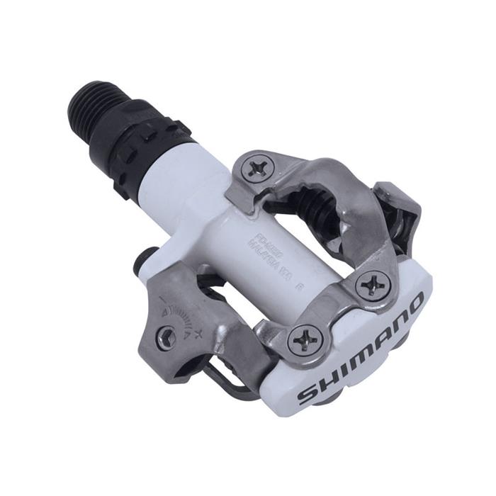 SHIMANO - Pedály SPD SPD PD-M520 bílé+zarážky