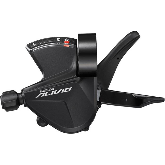 SHIMANO - Řadící páčka ALIVIO SL-M3100 levá 3rychl.objímka s ukaz