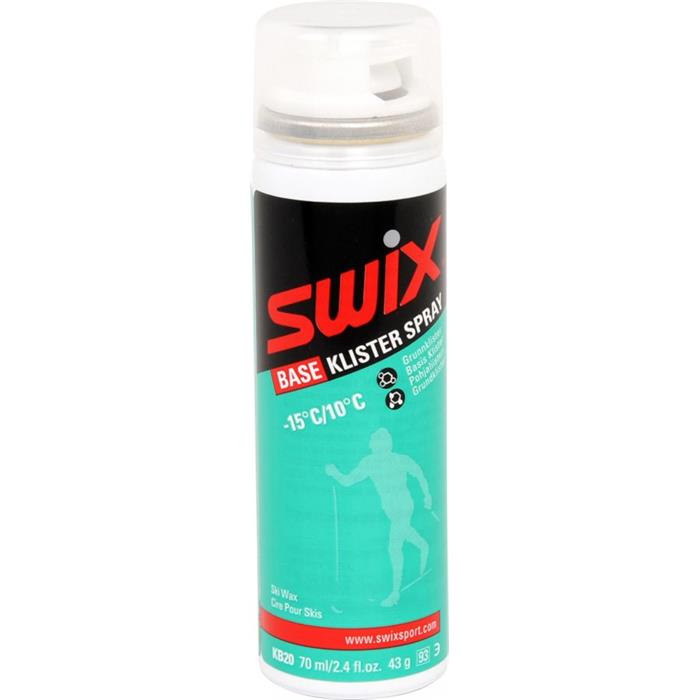 SWIX - vosk KB020 - klistr základový zelený, sprej 70ml