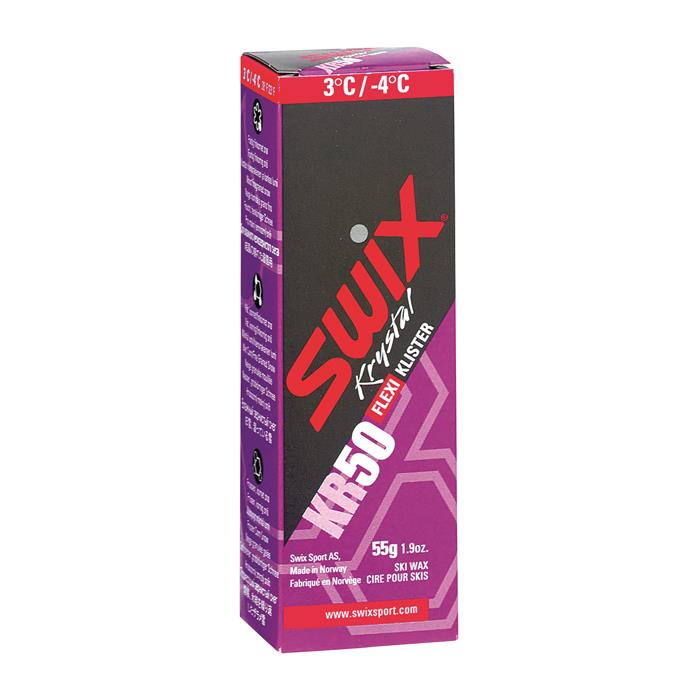 SWIX - vosk KR050 - klistr Flexi fialový 55g +3/-4°C
