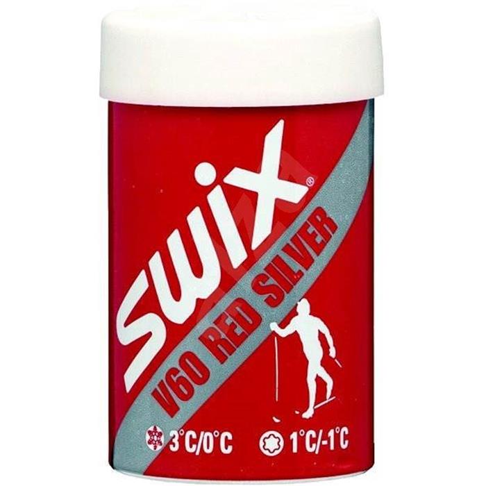 SWIX - vosk V0060 - odraz.V červeno-stříbrný, 45g