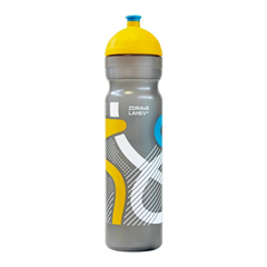 Zdravá lahev - 1L SPORT ELEMENT žlutá