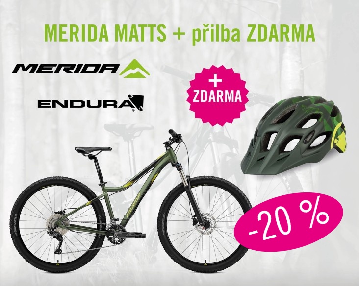 Merida MATTS a přilba Endura zdarma
